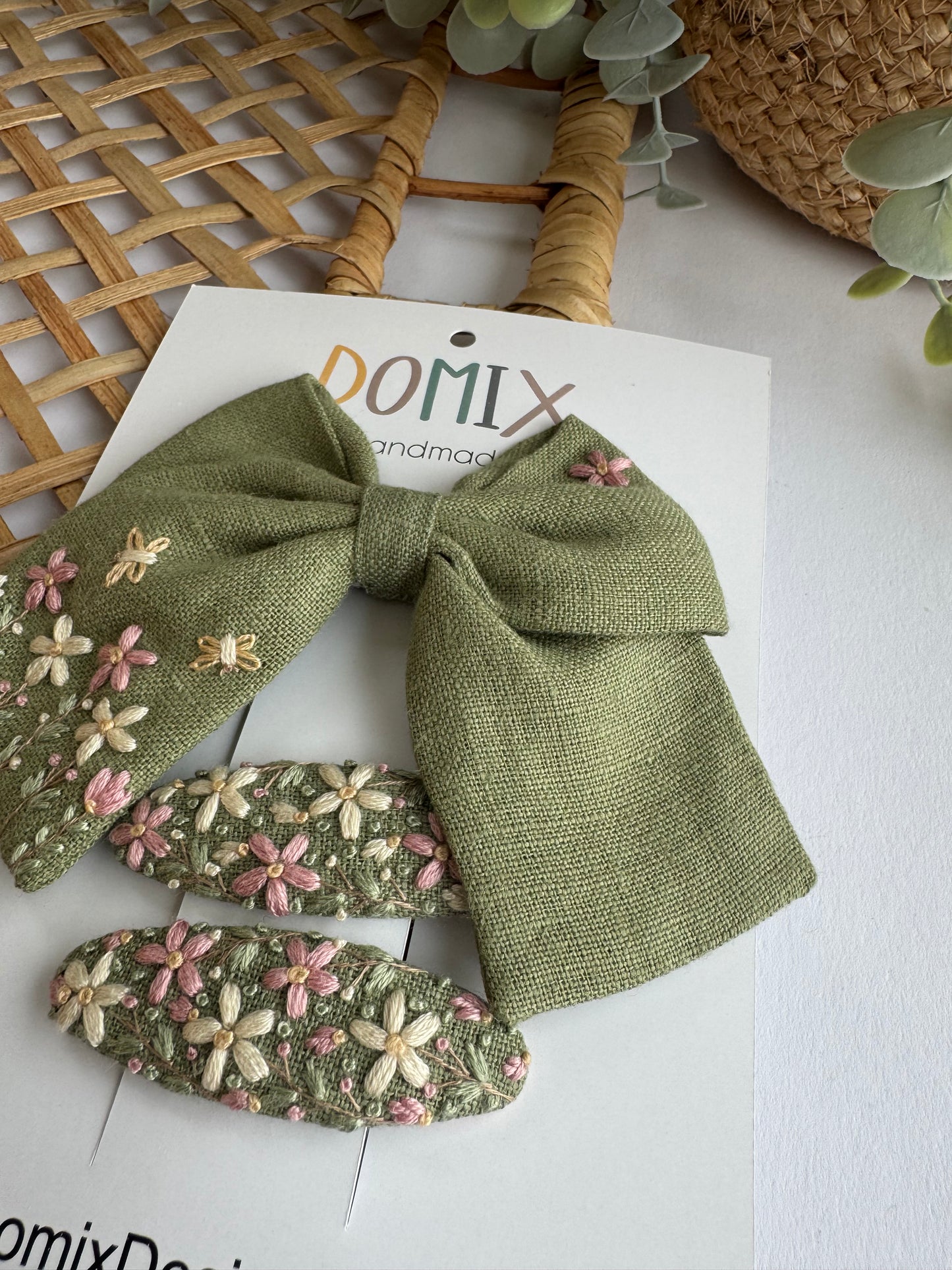 Handcrafted Embroidery Clips