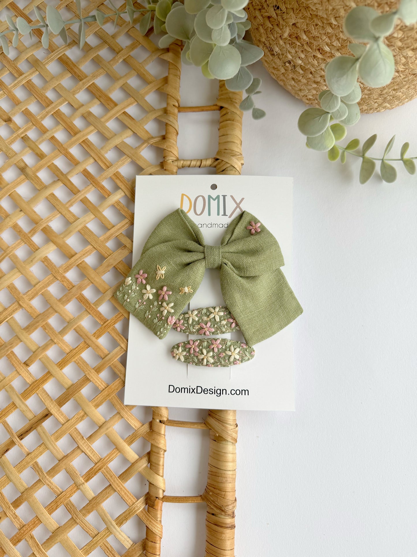 Handcrafted Embroidery Clips