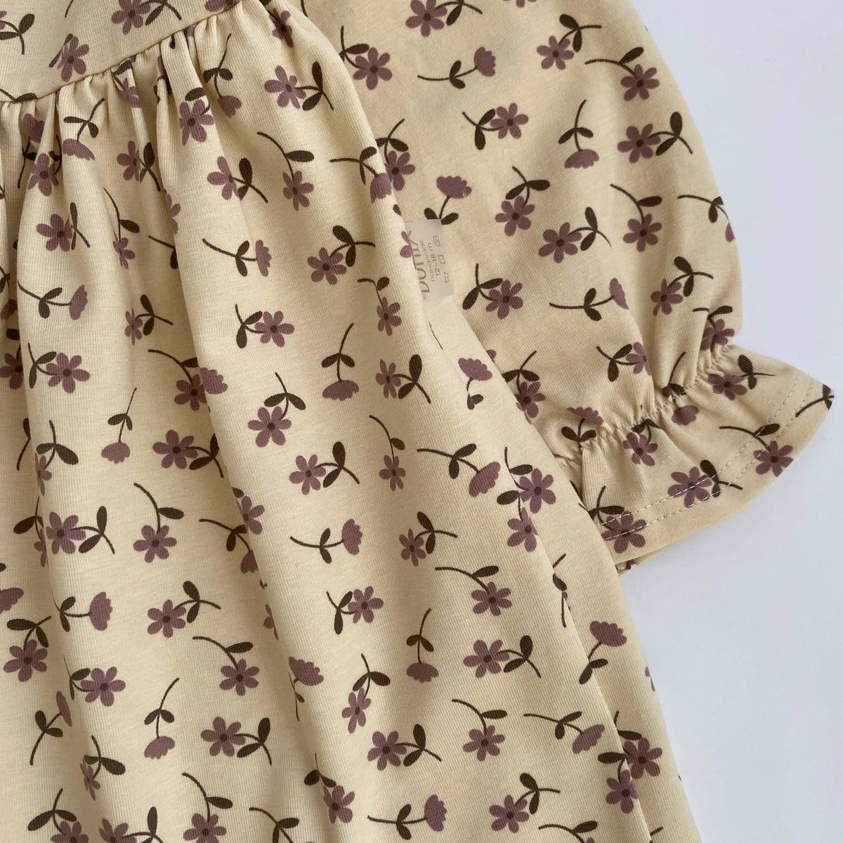 Floral Girls’ Dress – Soft Jersey