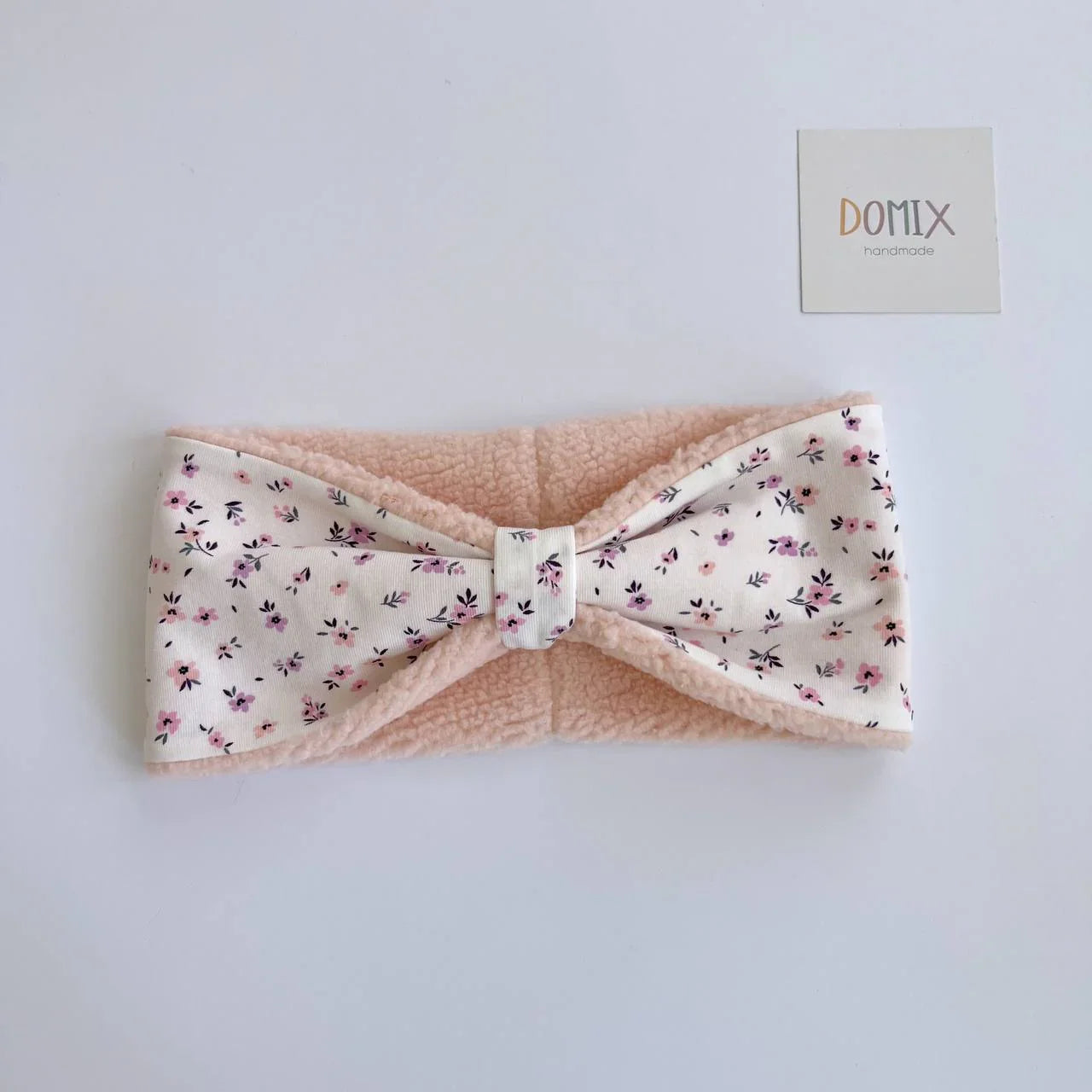 Floral Hug – Handmade Baby Ear Warmer - Domix