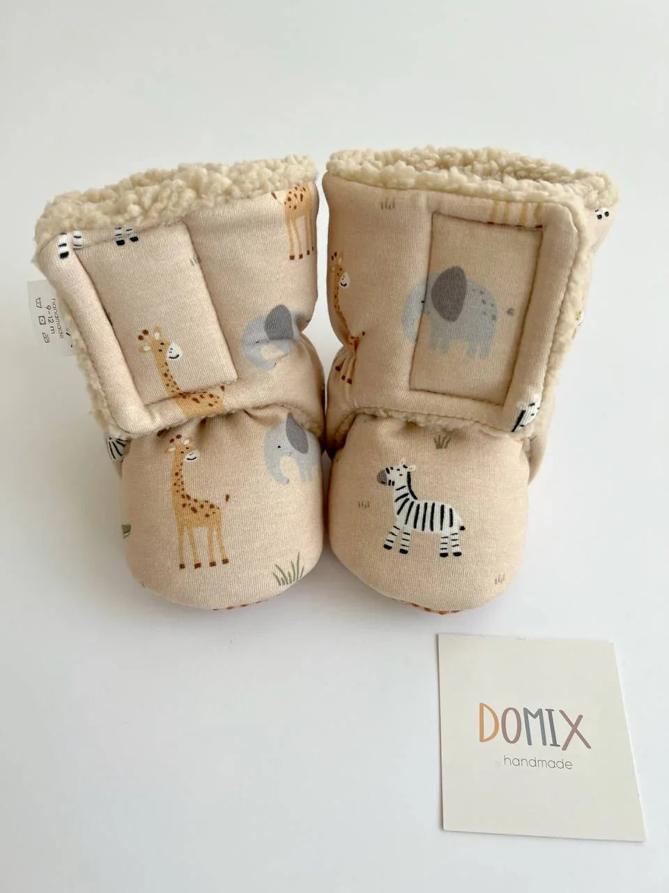 đ Safari Baby Booties â Warm & Safe Adventure Feet - Domix