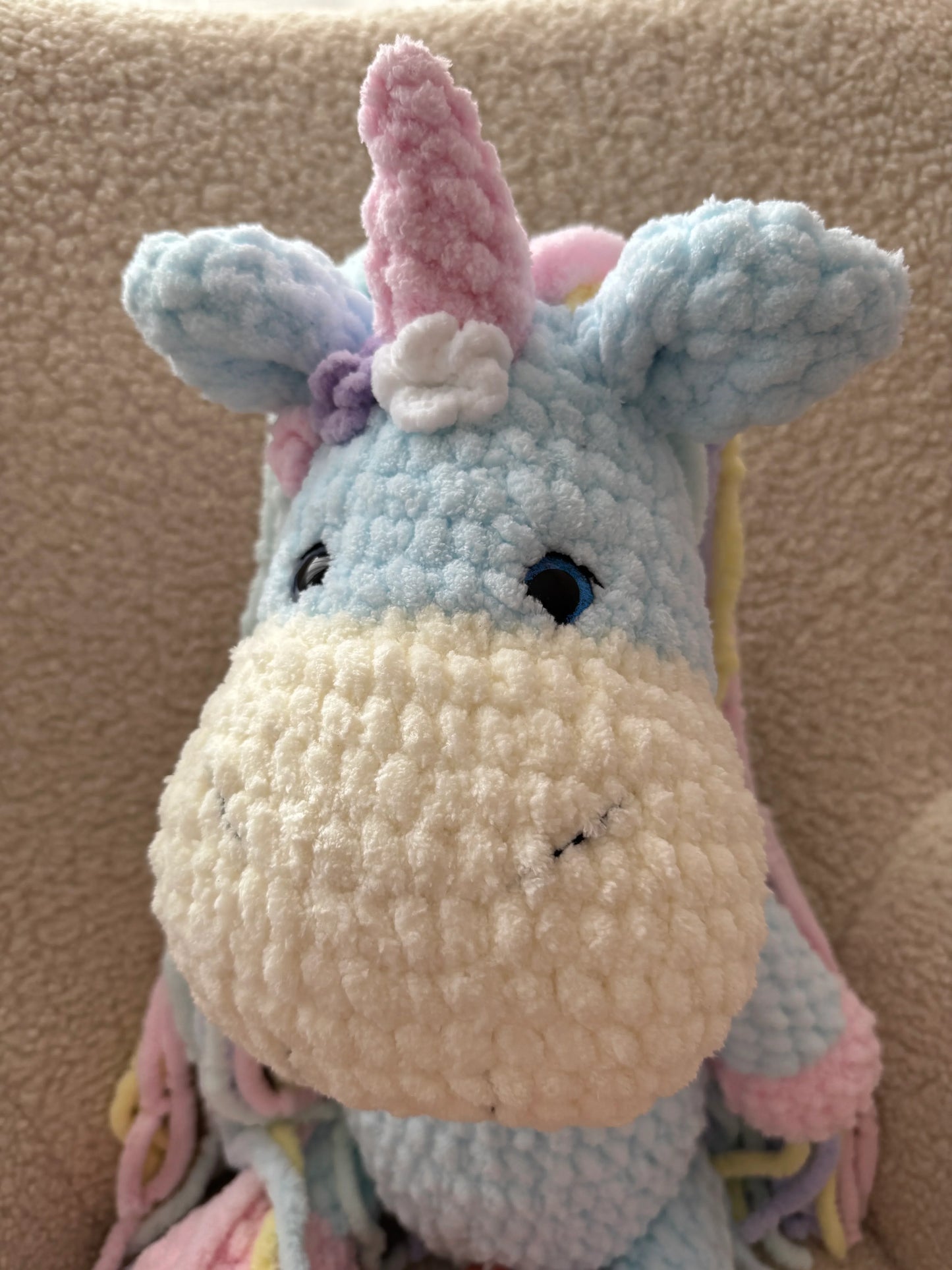 Handmade Plush Unicorn – 60 cm - Domix