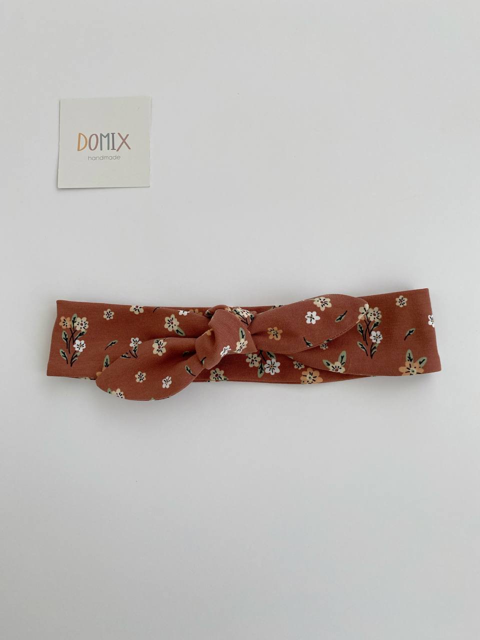 Floral Knot Headband – Soft Jersey