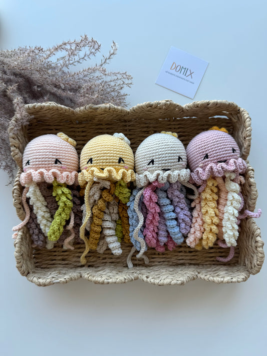 Crochet Jellyfish for Preterm Babies – CE standard Baby Comfort Toy