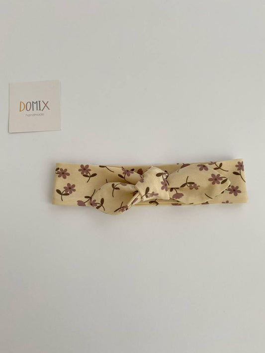 Floral Knot Headband – Soft Jersey