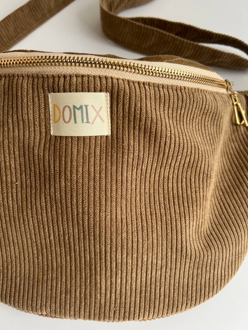 Handmade Corduroy Belt Bag – Minimal Everyday Crossbody