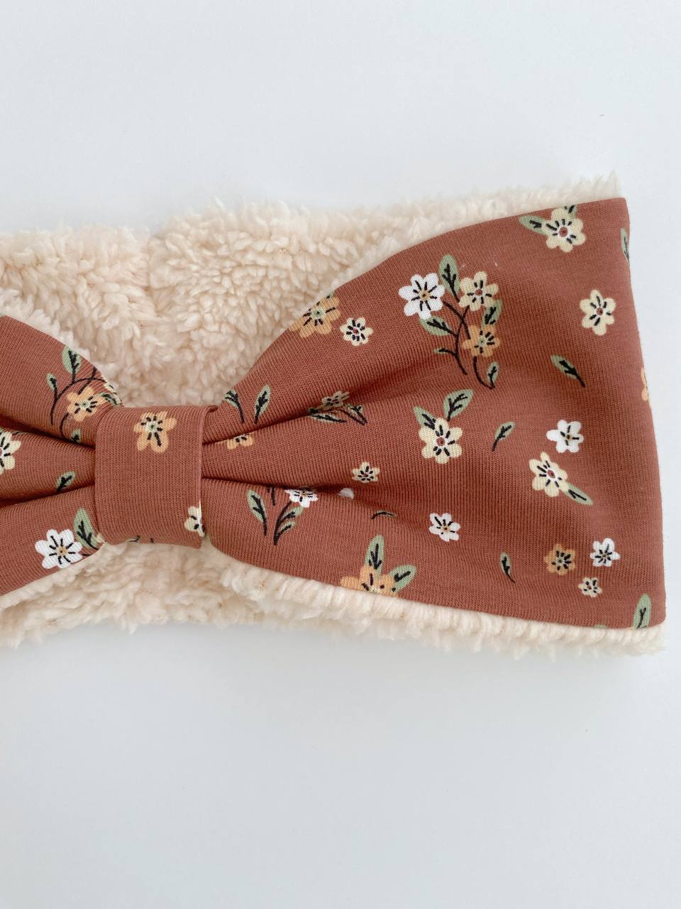Floral Bow Headband – Teddy & Jersey