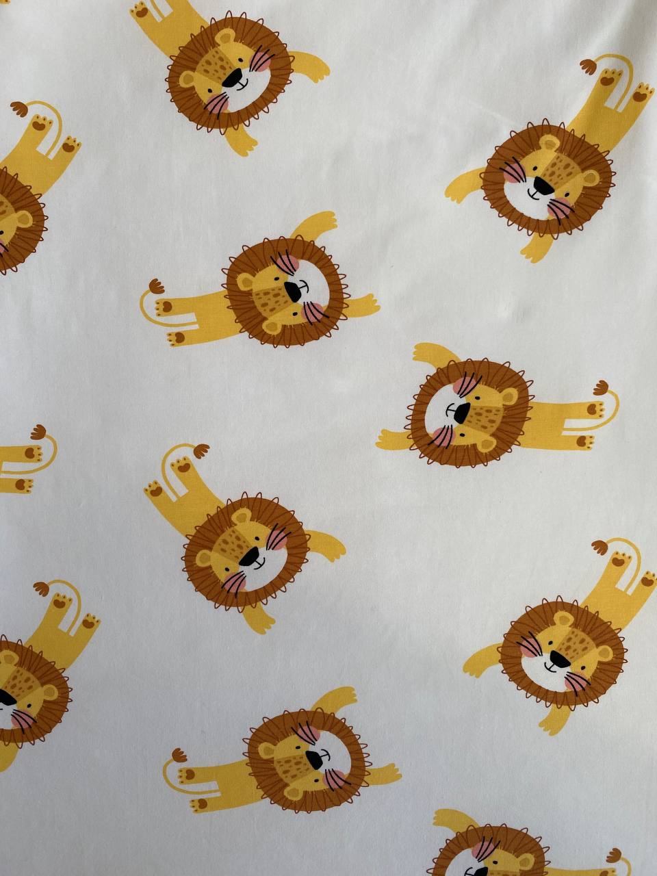 Handmade Baby Sleep Sack – Cotton Sleeping Bag with Lion Print