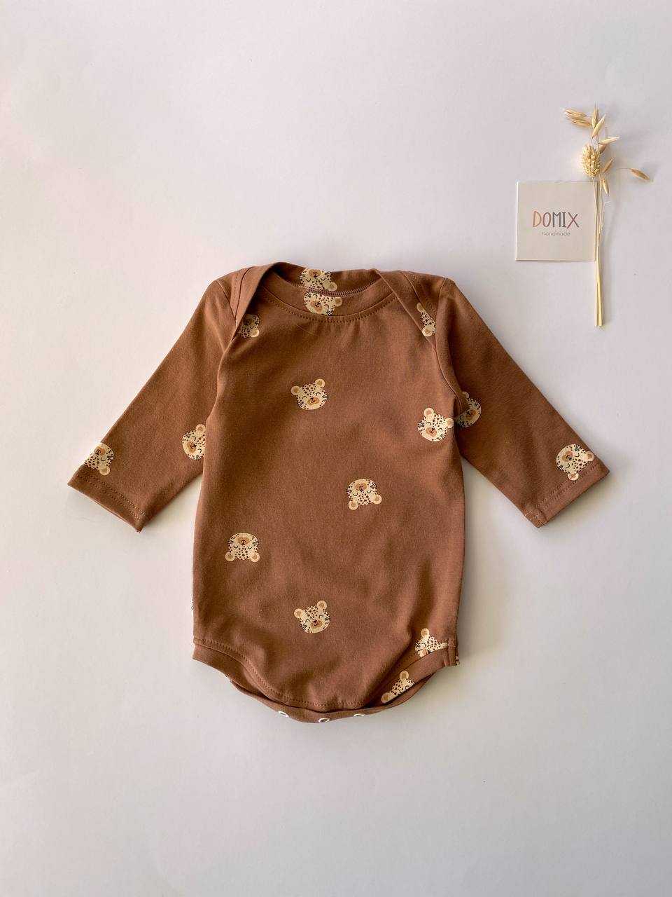 Baby Jersey Set – Bear Print