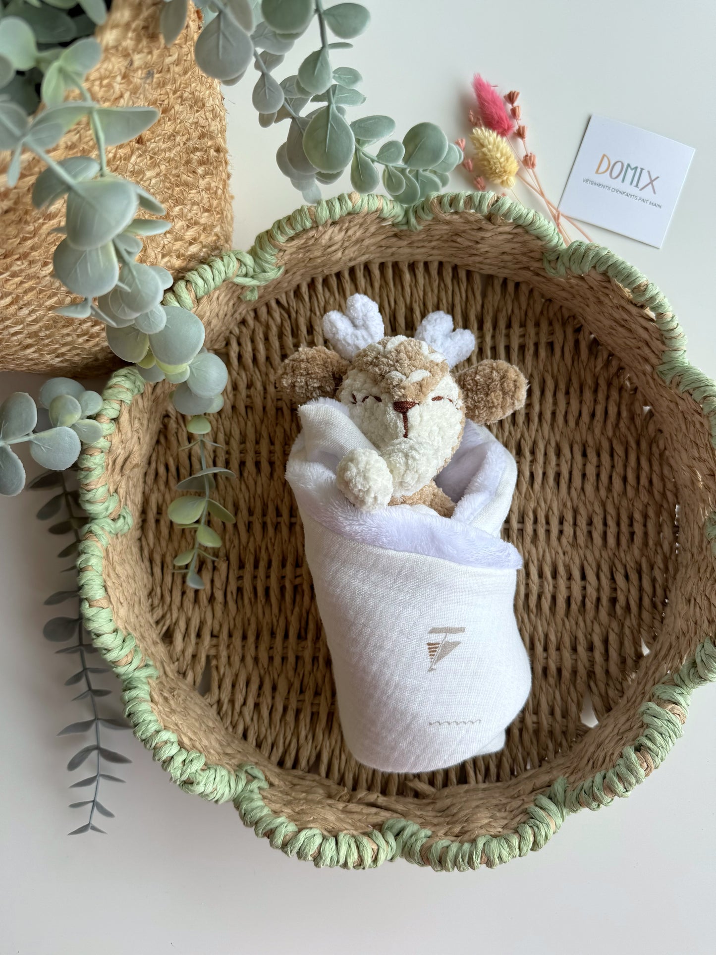 Mon Premier Doudou – Couverture douce et apaisante (certifié CE)