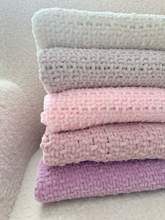 Gestrickte Decke