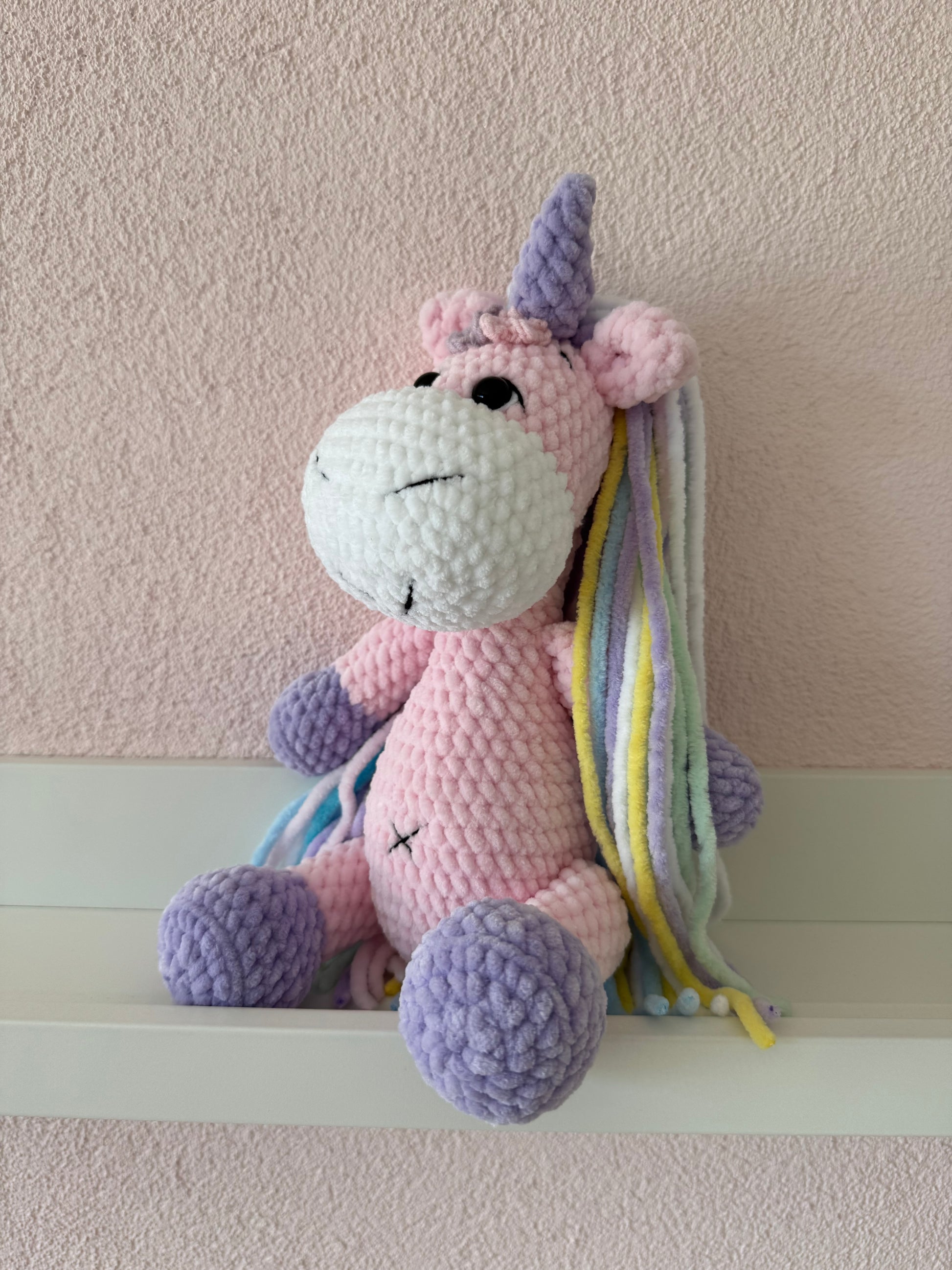 Handmade Plush Unicorn – 30 cm - Domix