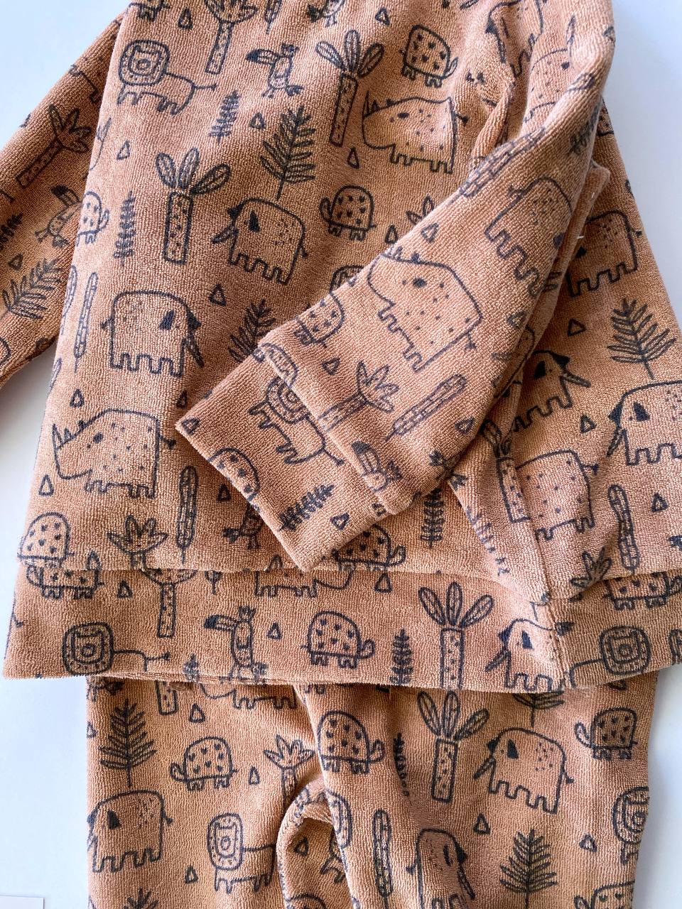 Kids Pajama Set – Safari Print