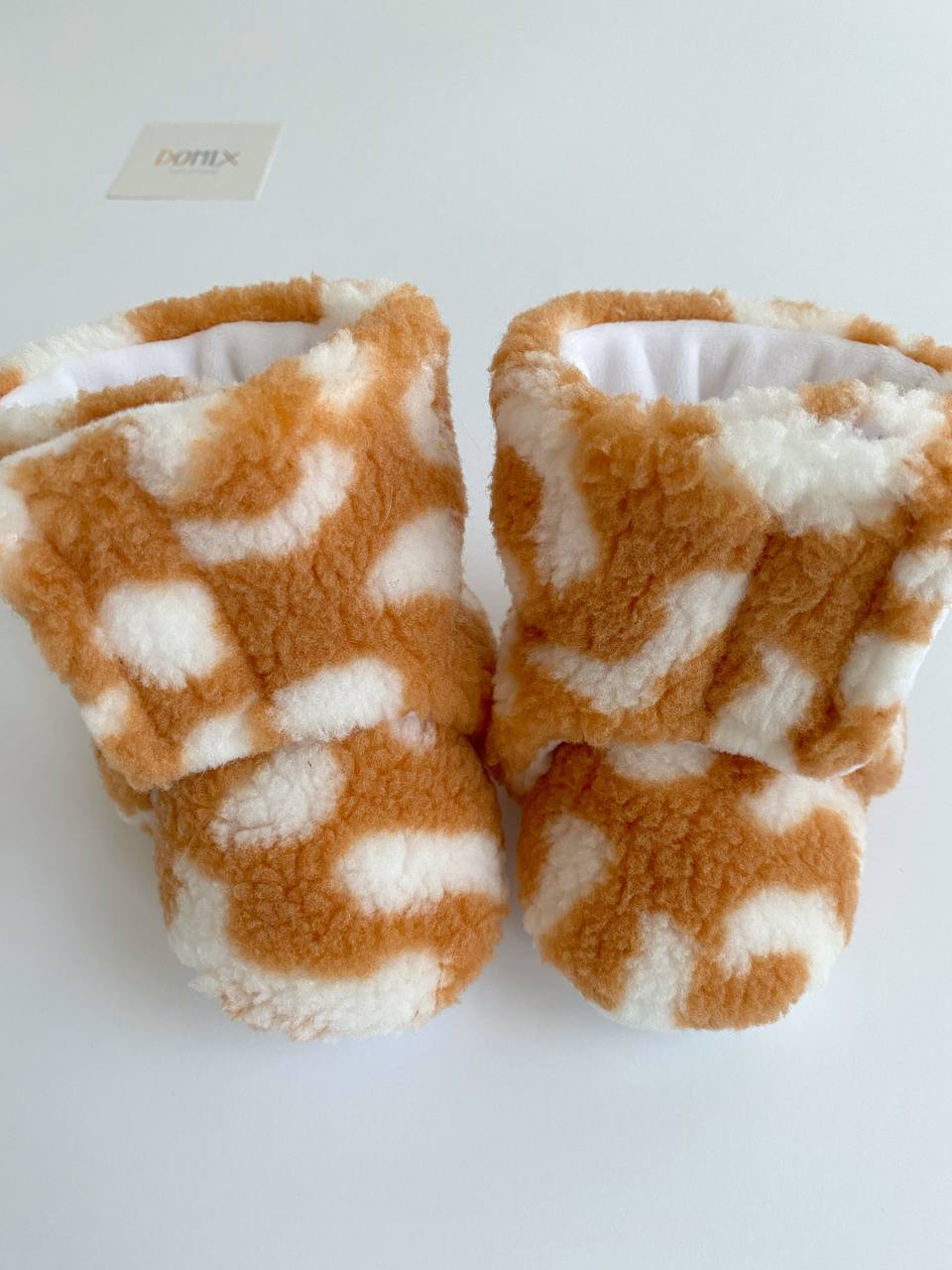 Cozy Fleece Booties – Ultra Soft, Warm & Handmade - Domix