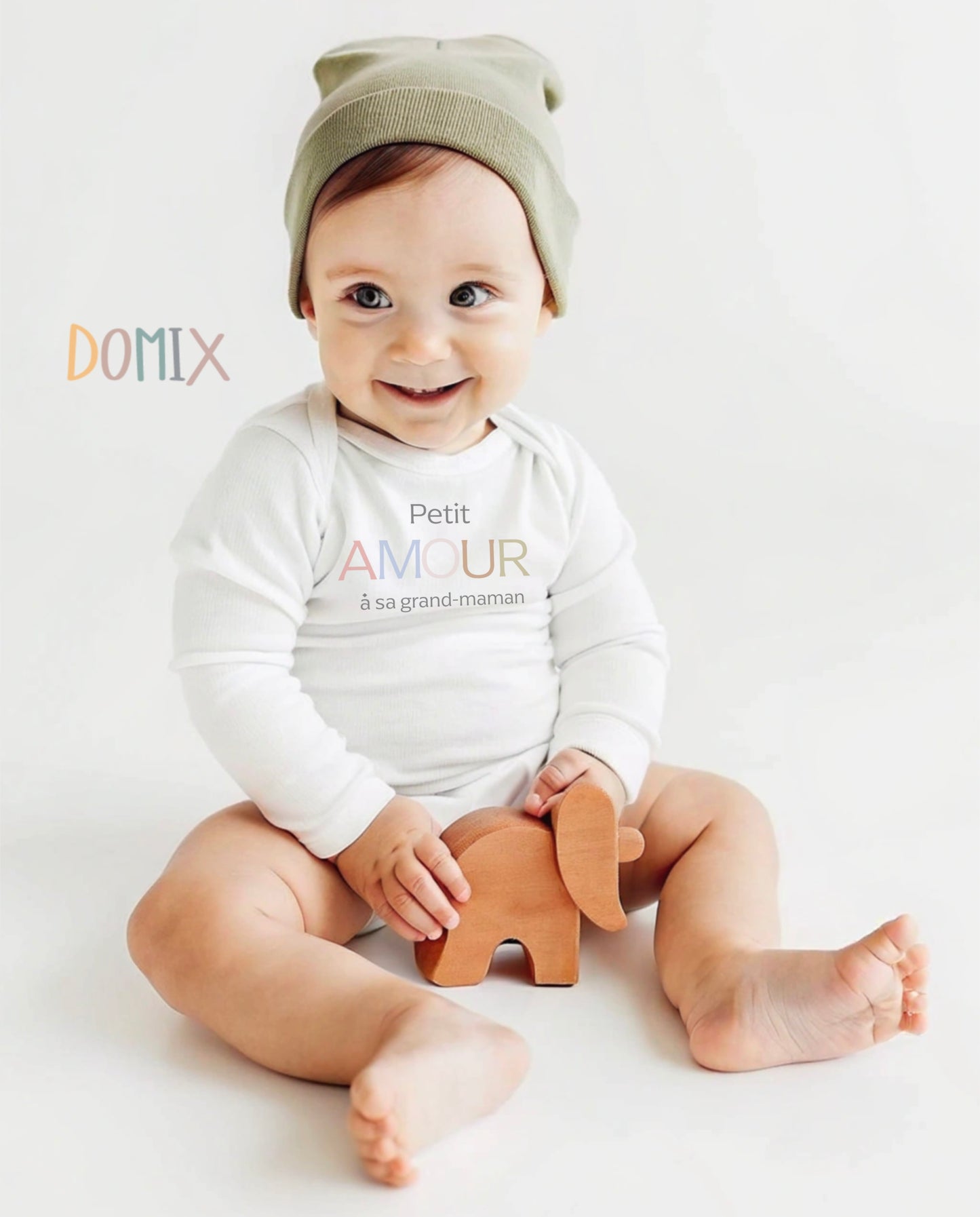 Body ´Petit Amour à sa grand-maman’ - Domix