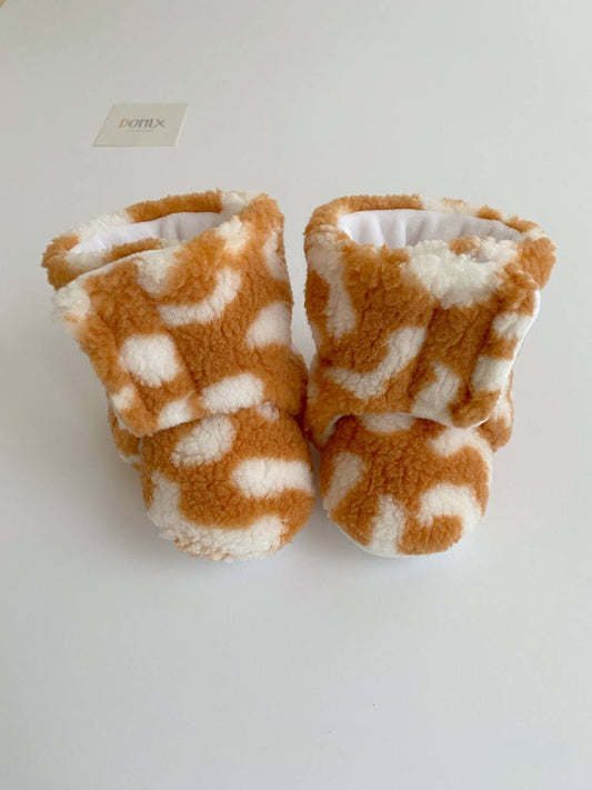 Cozy Fleece Booties – Ultra Soft, Warm & Handmade - Domix