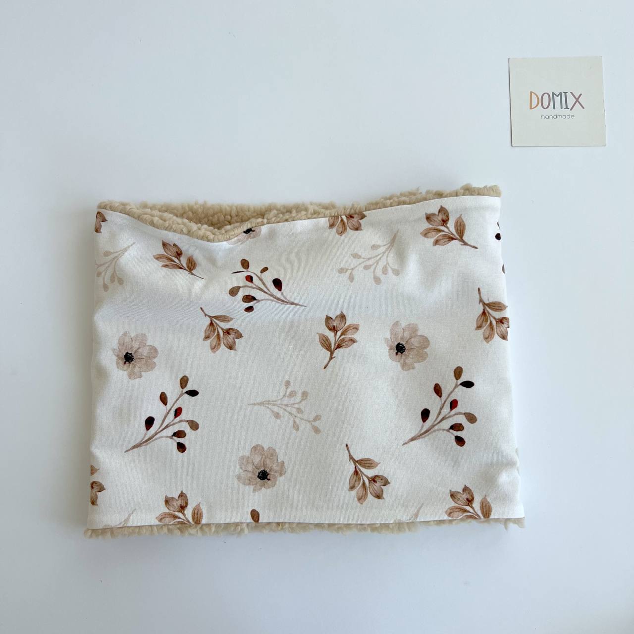 Baby Snood Scarf – Oeko-Tex Handmade Accessory - Domix